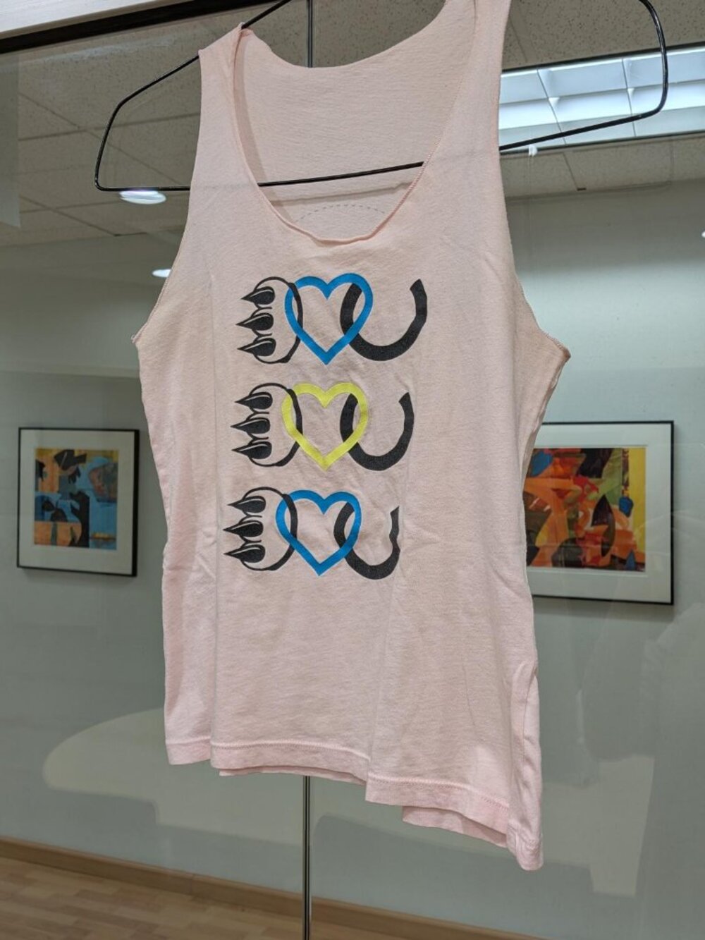 CLAW Money Pink Tank Top, Small